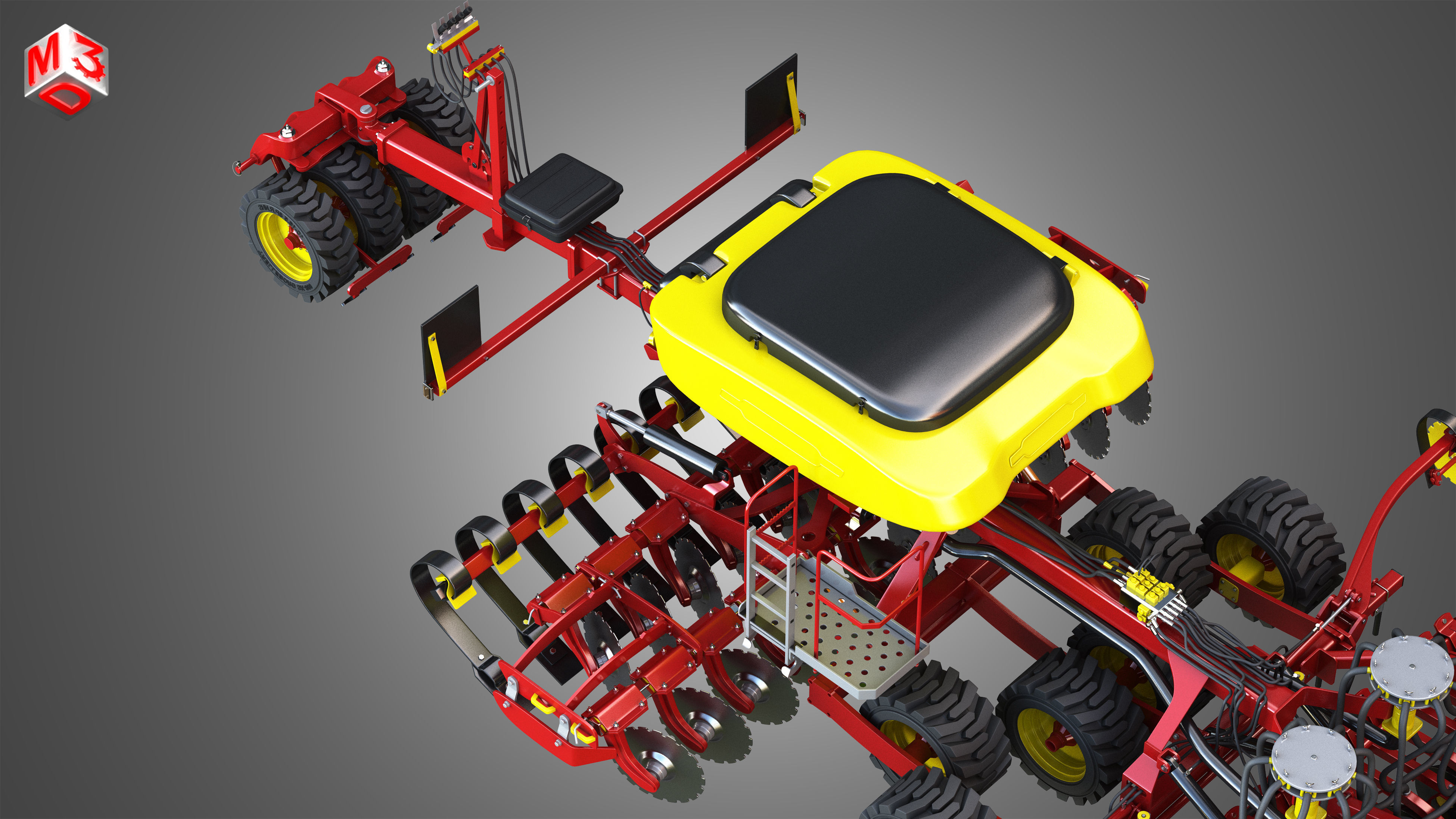 Vaderstad Spirit R300S 3D model_12