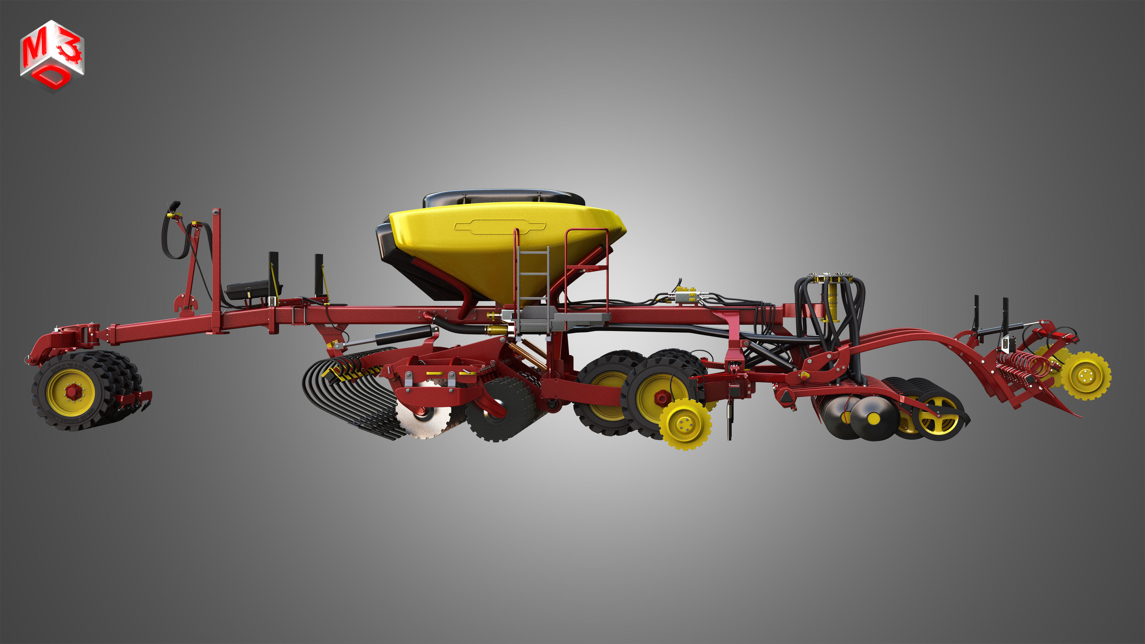 Vaderstad Spirit R300S 3D model_4