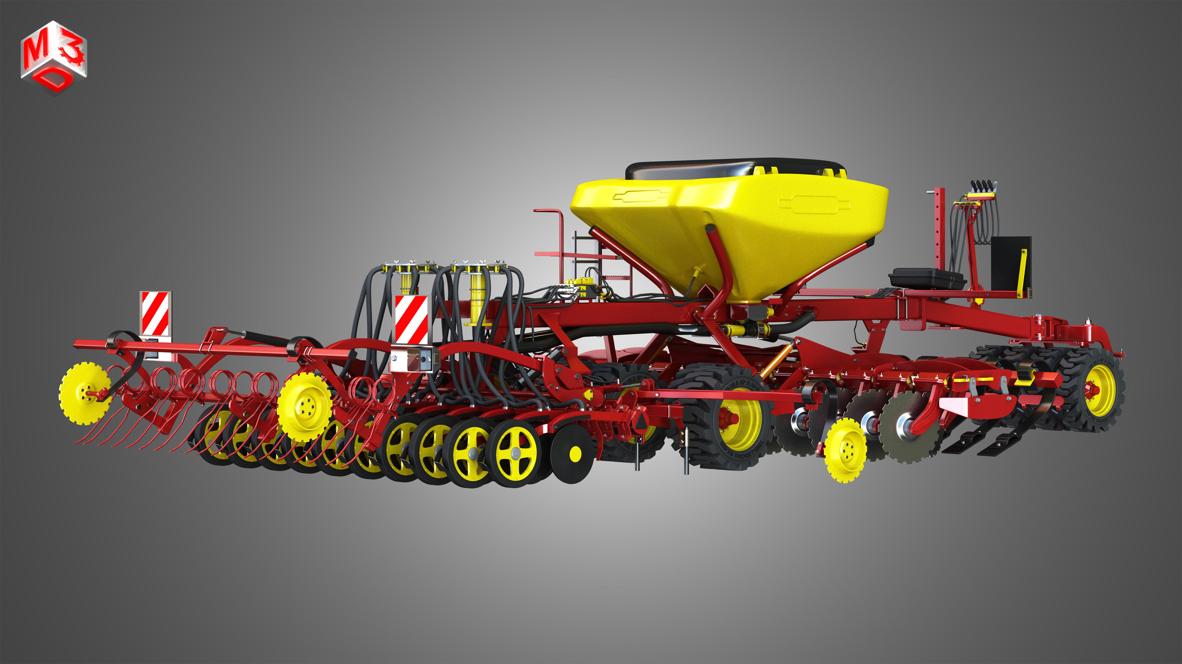 Vaderstad Spirit R300S 3D model_1