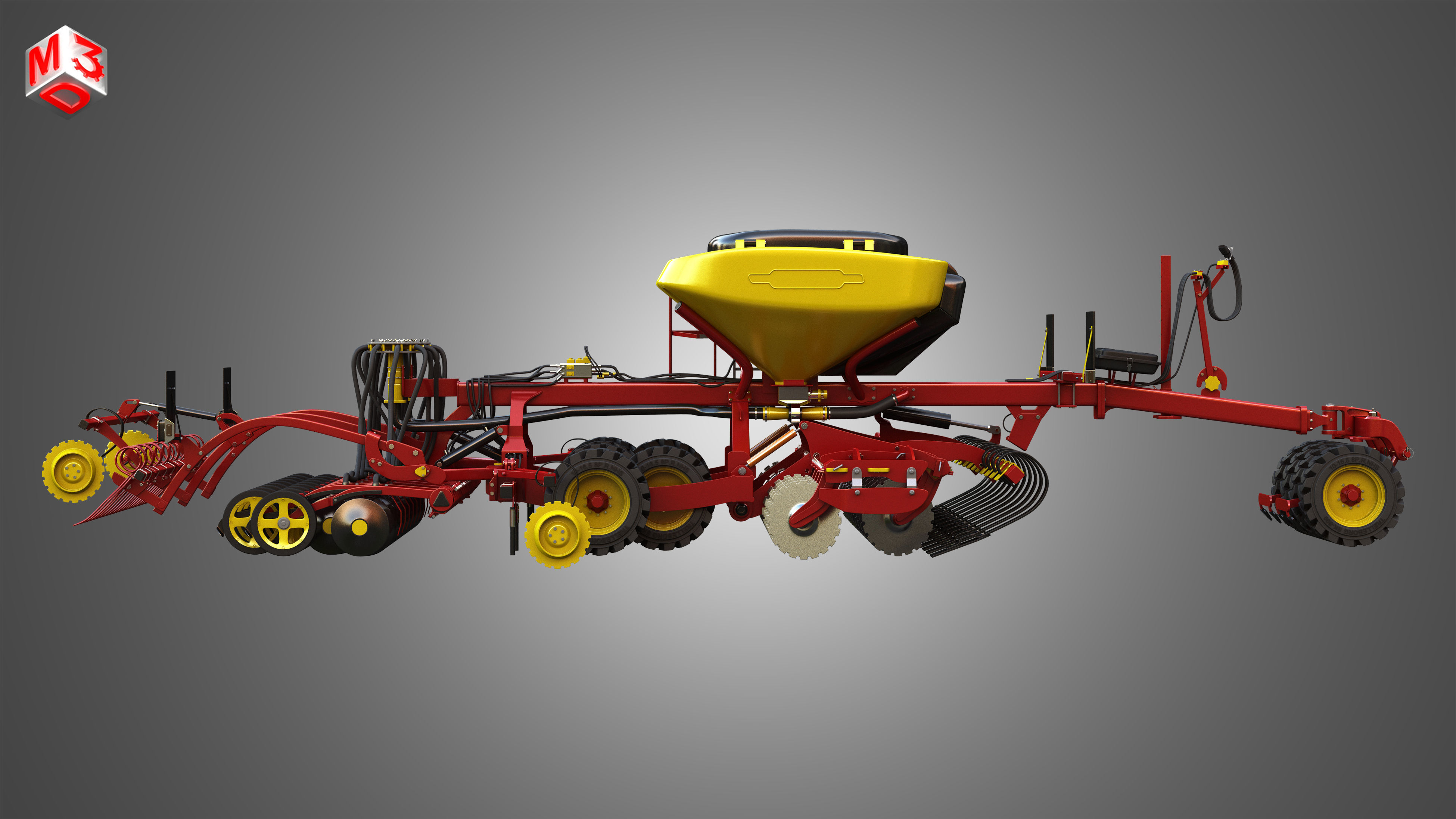 Vaderstad Spirit R300S 3D model_5
