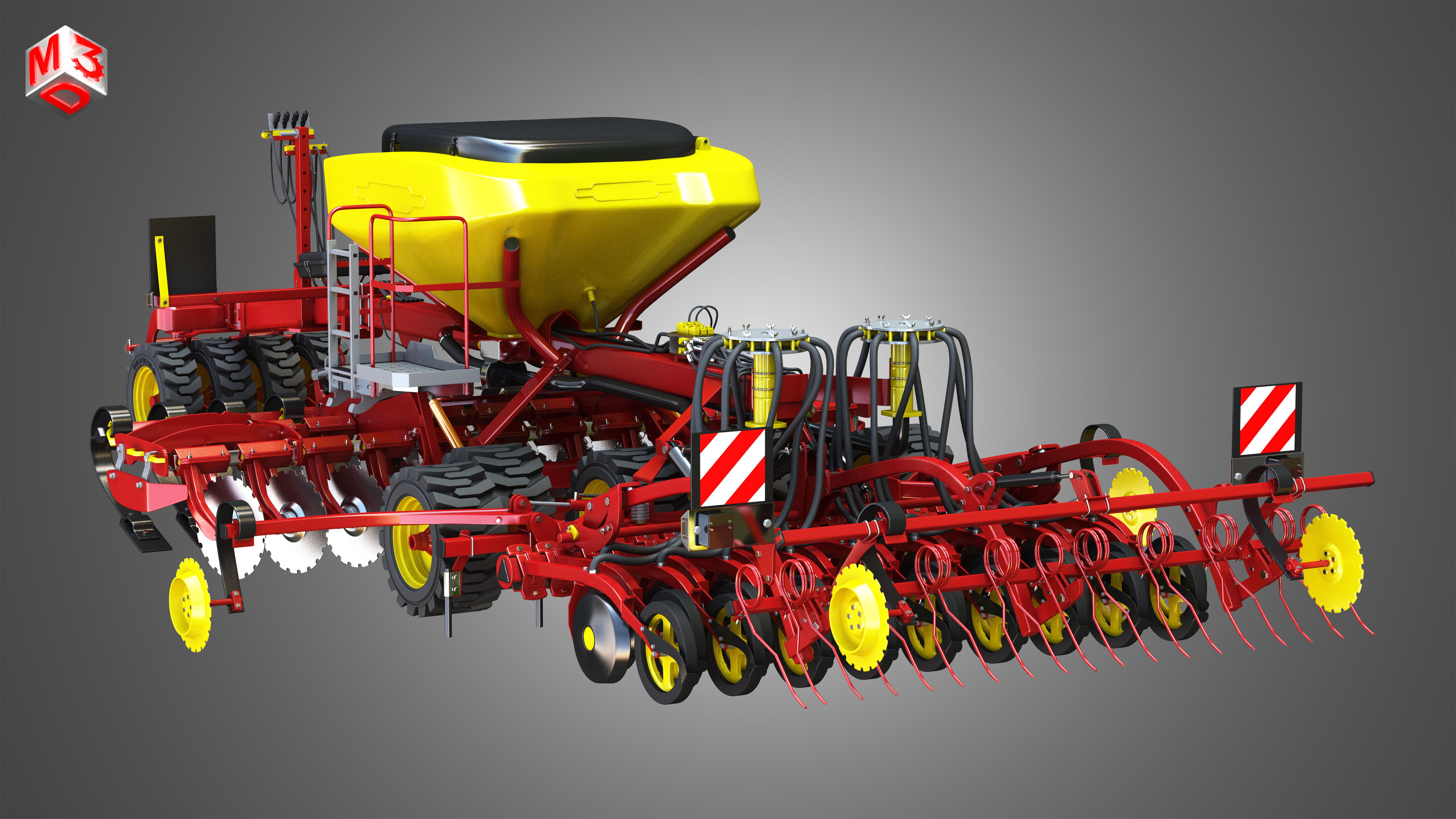 Vaderstad Spirit R300S 3D model_9