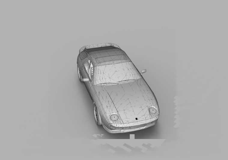 1981 Porsche 928 3D model_12