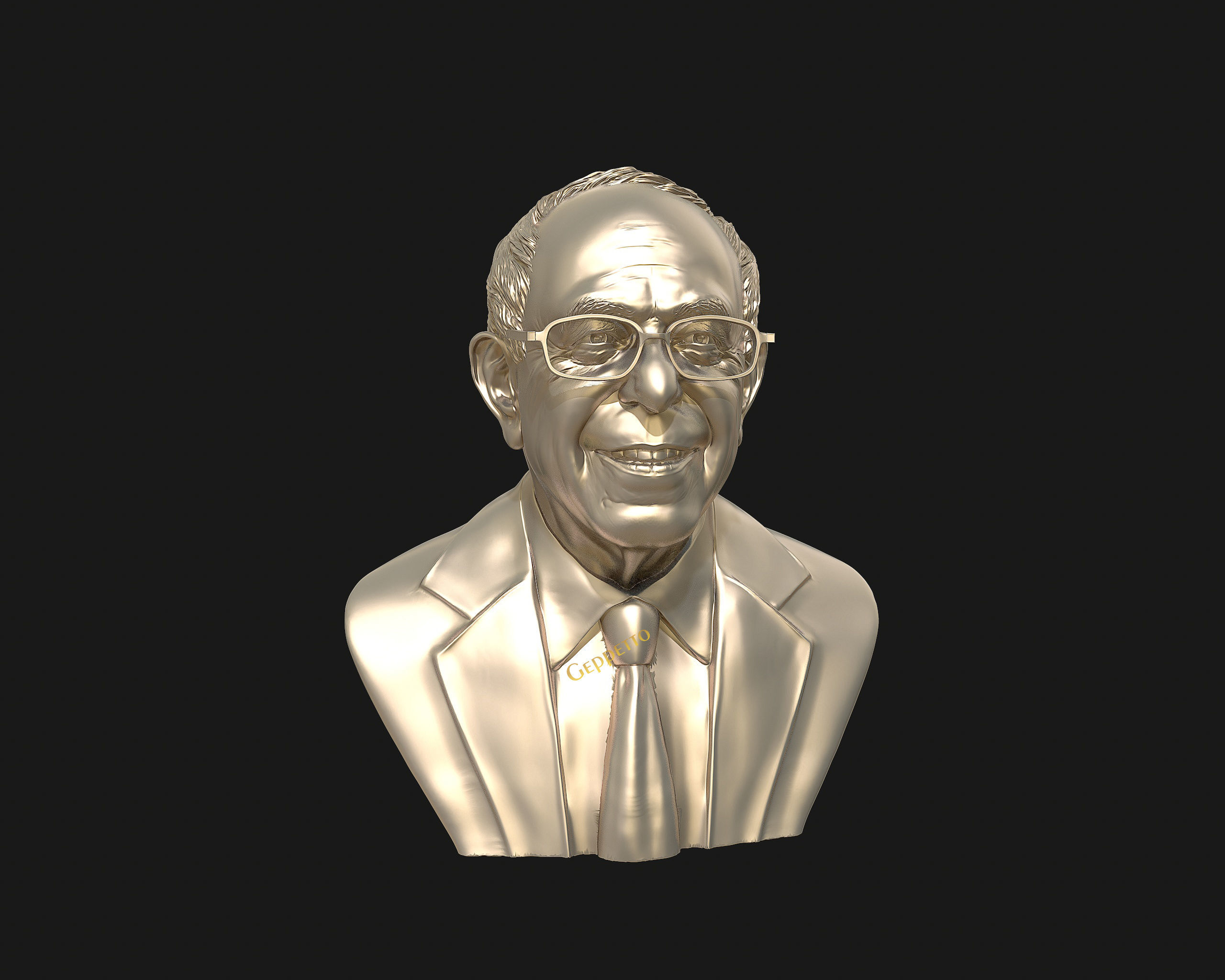 Bernie Sanders 3D sculpture Ready to 3D print 3D print model_27