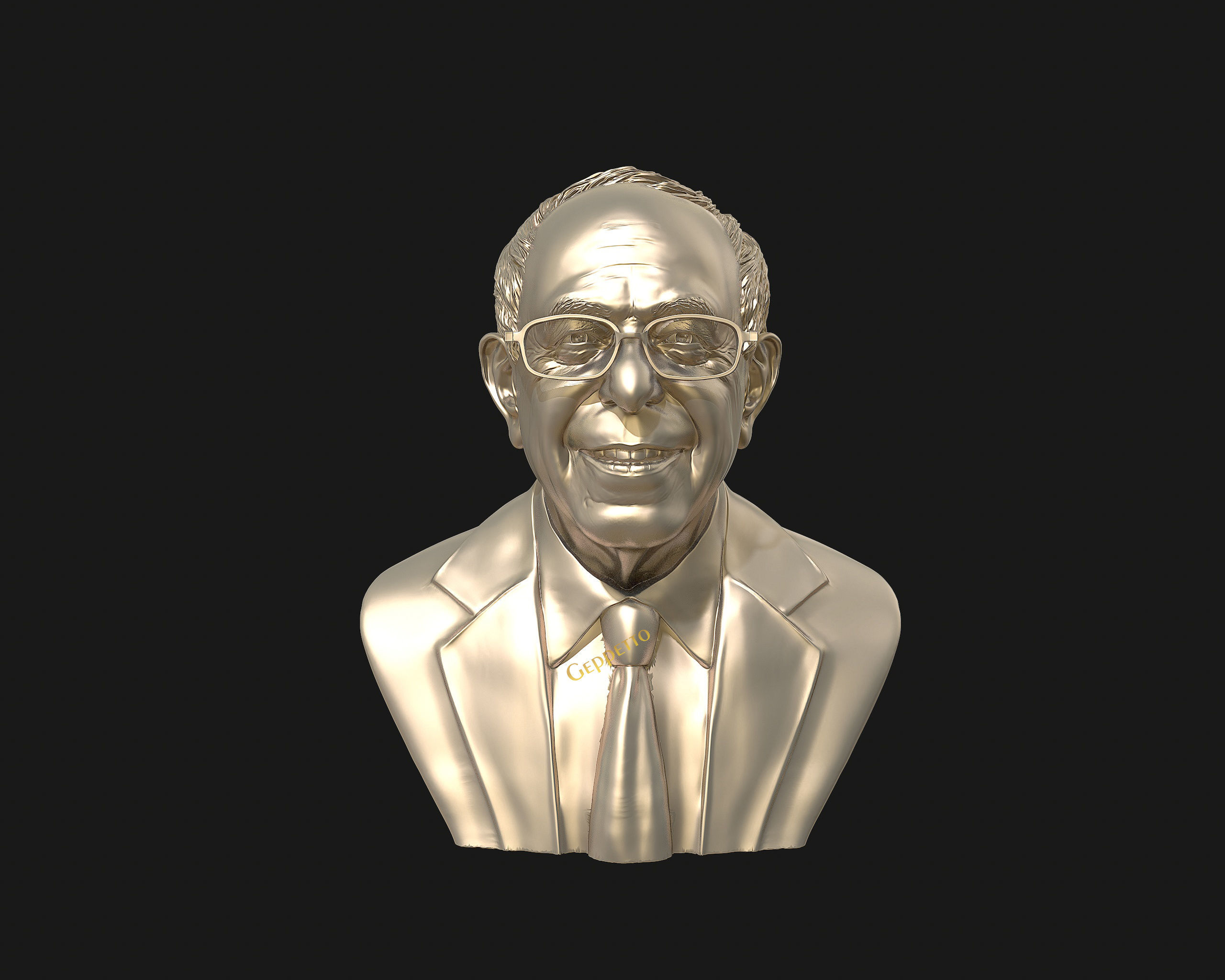 Bernie Sanders 3D sculpture Ready to 3D print 3D print model_16