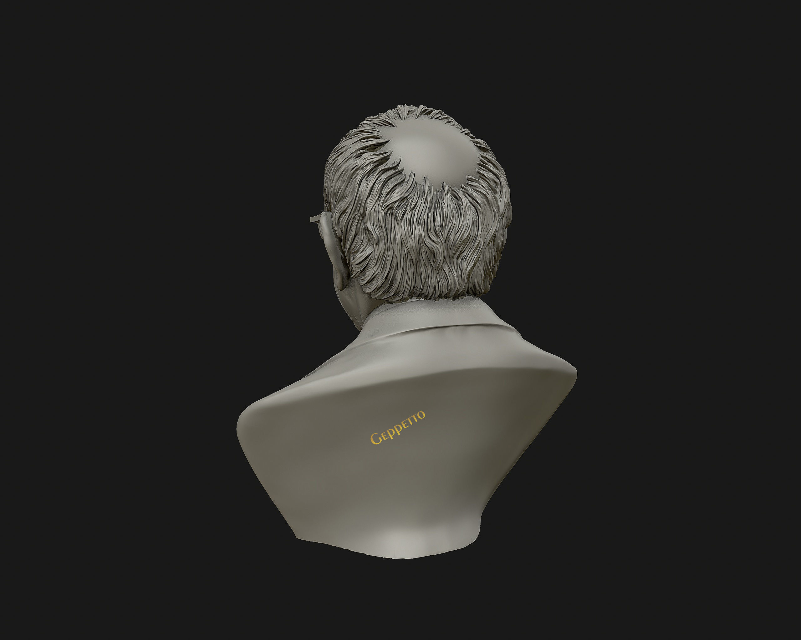 Bernie Sanders 3D sculpture Ready to 3D print 3D print model_11