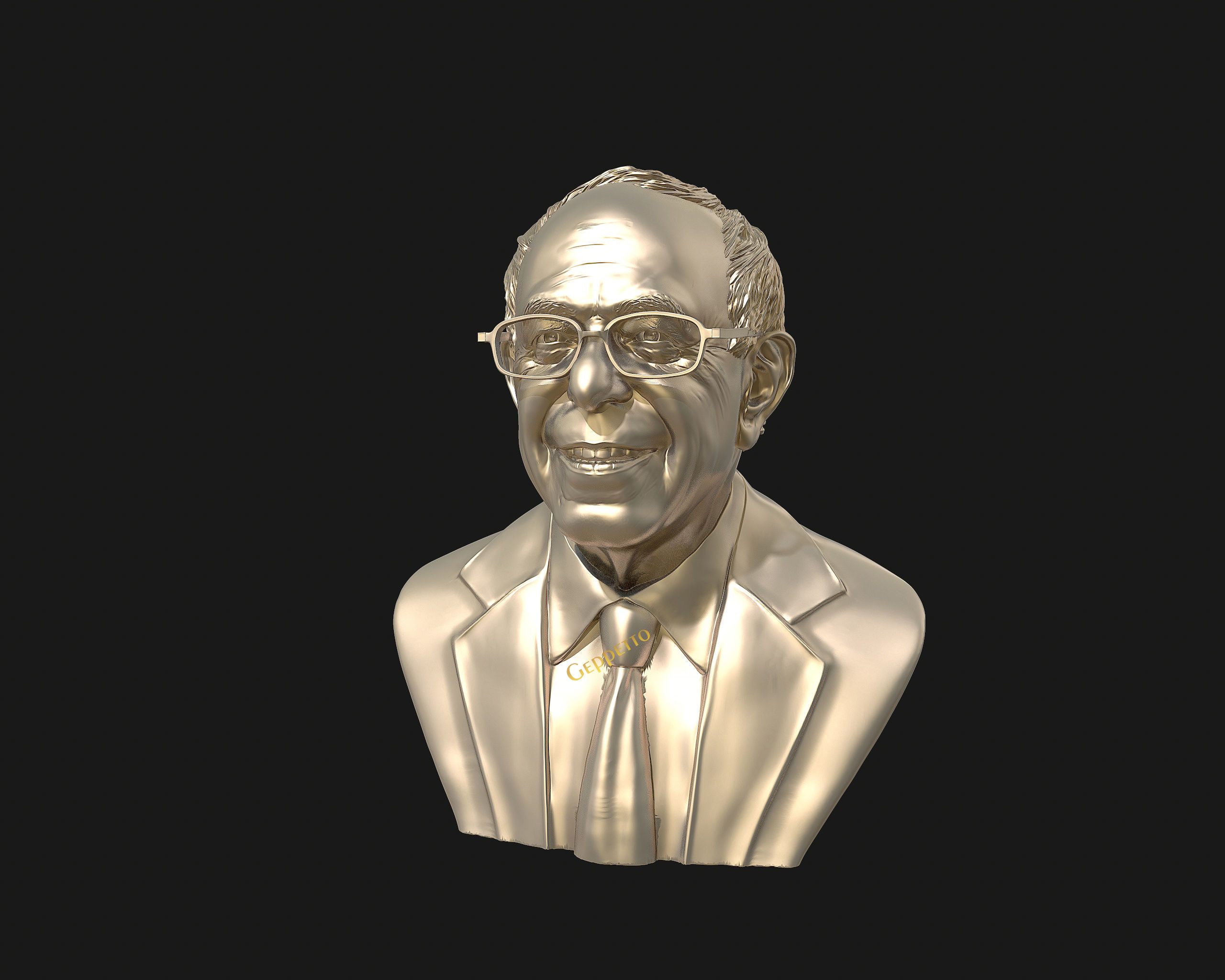 Bernie Sanders 3D sculpture Ready to 3D print 3D print model_17