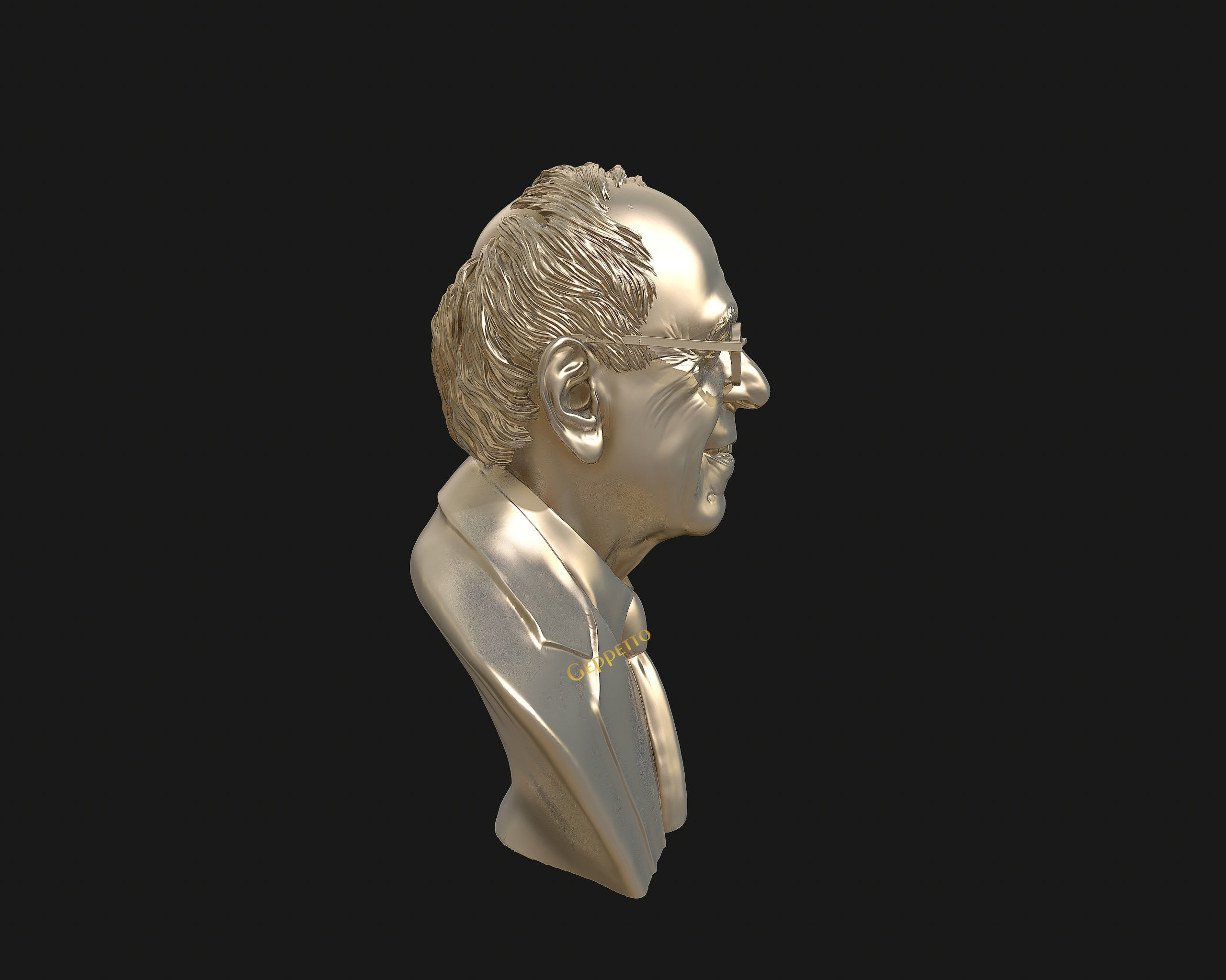 Bernie Sanders 3D sculpture Ready to 3D print 3D print model_23