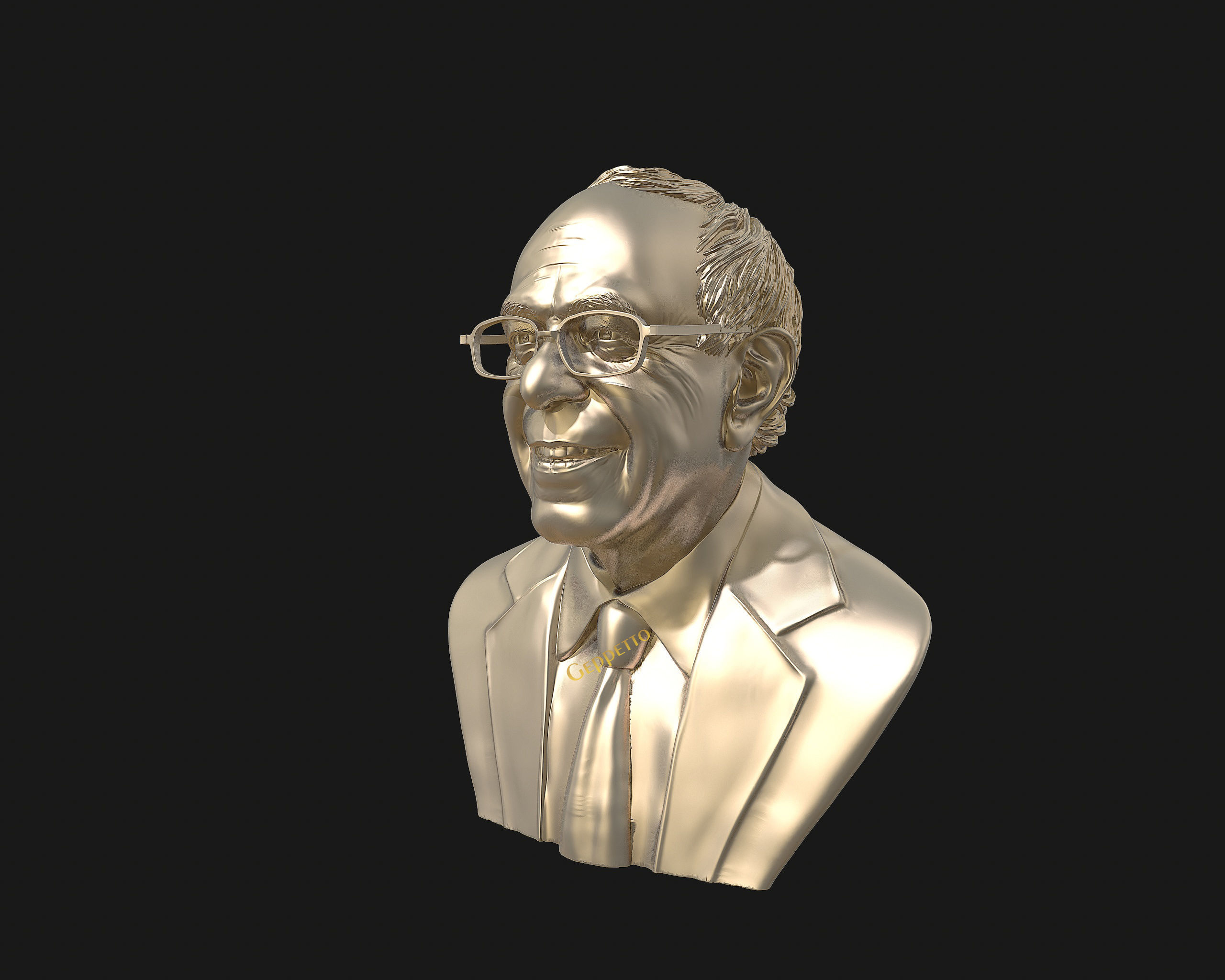 Bernie Sanders 3D sculpture Ready to 3D print 3D print model_19
