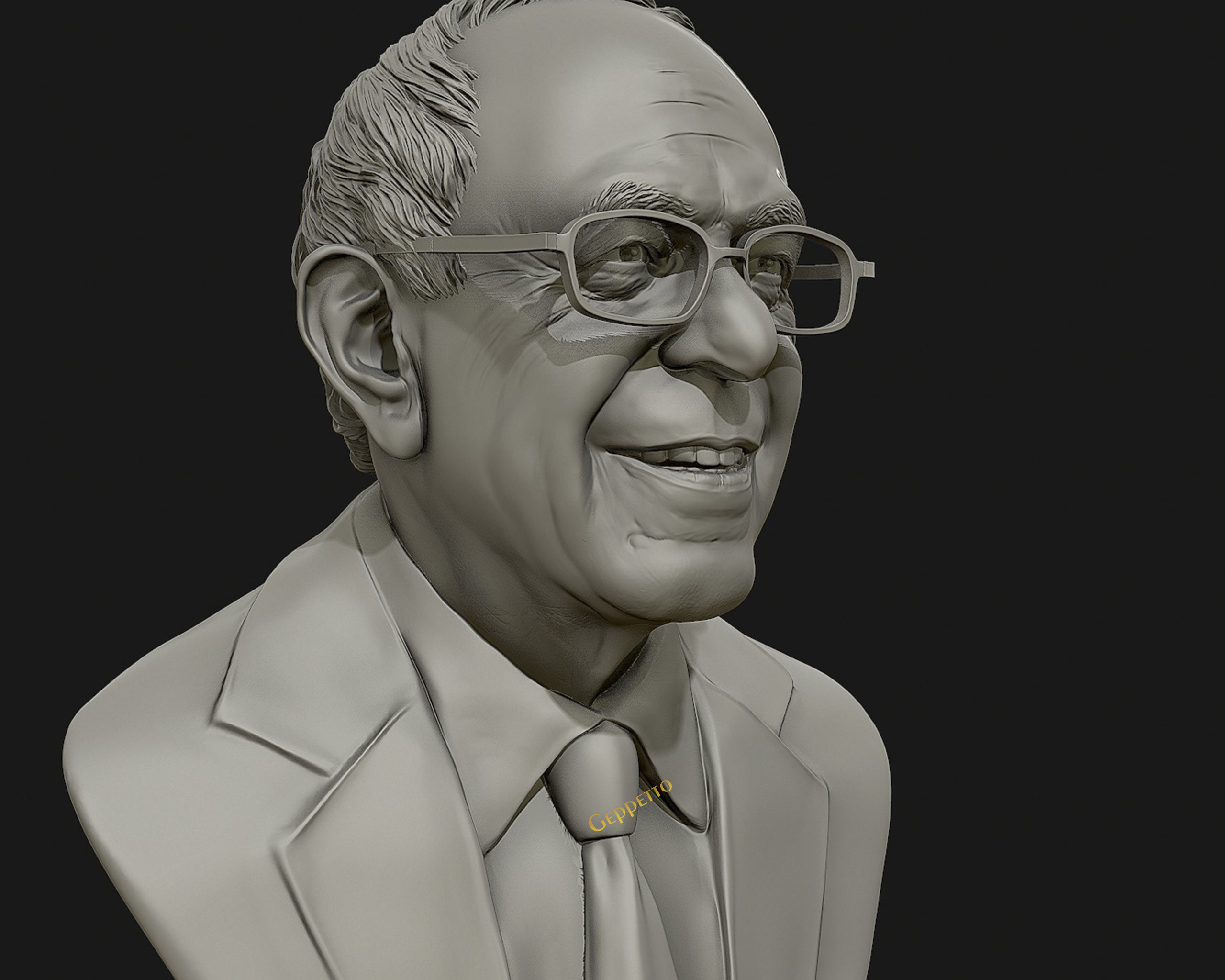 Bernie Sanders 3D sculpture Ready to 3D print 3D print model_1