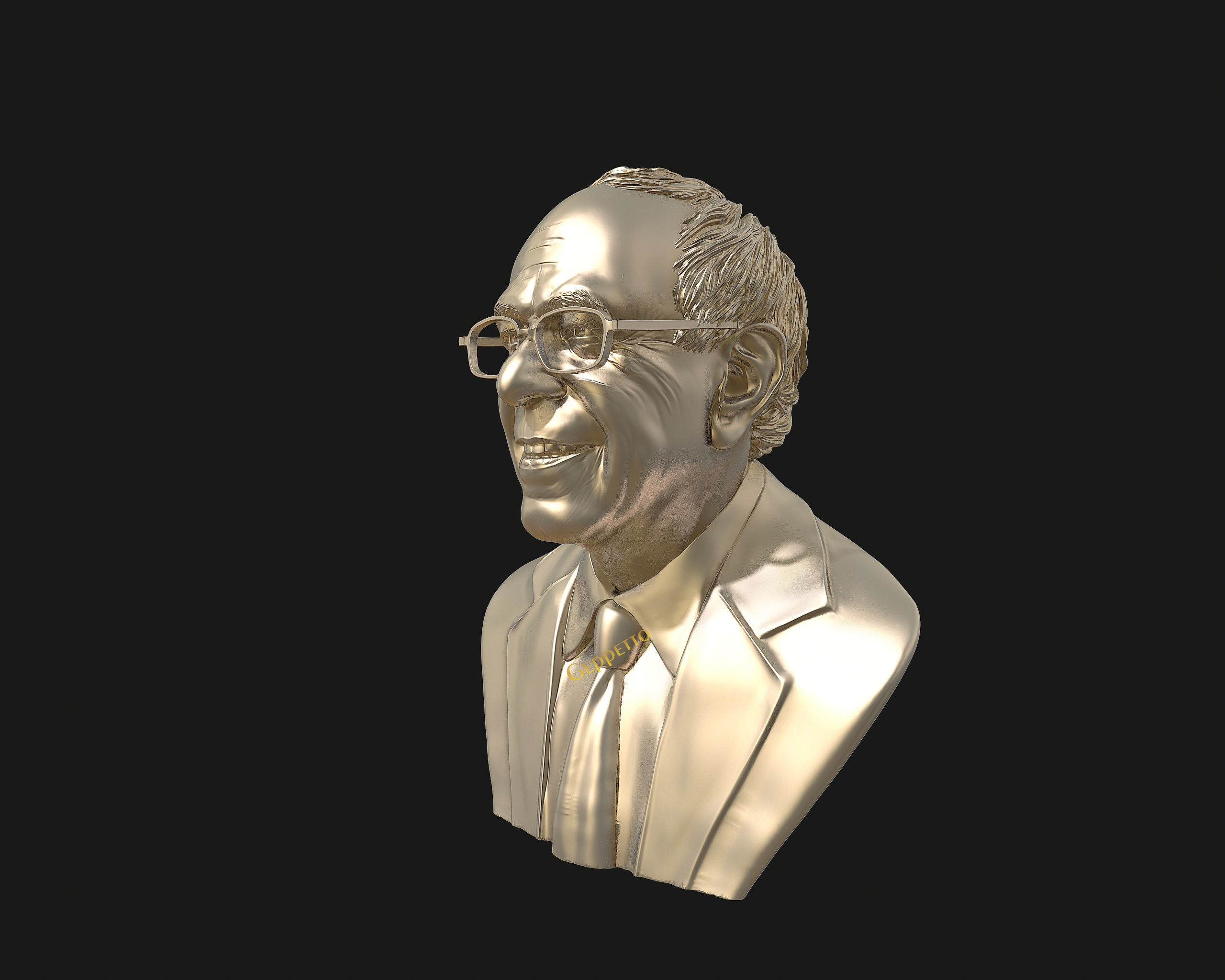Bernie Sanders 3D sculpture Ready to 3D print 3D print model_20