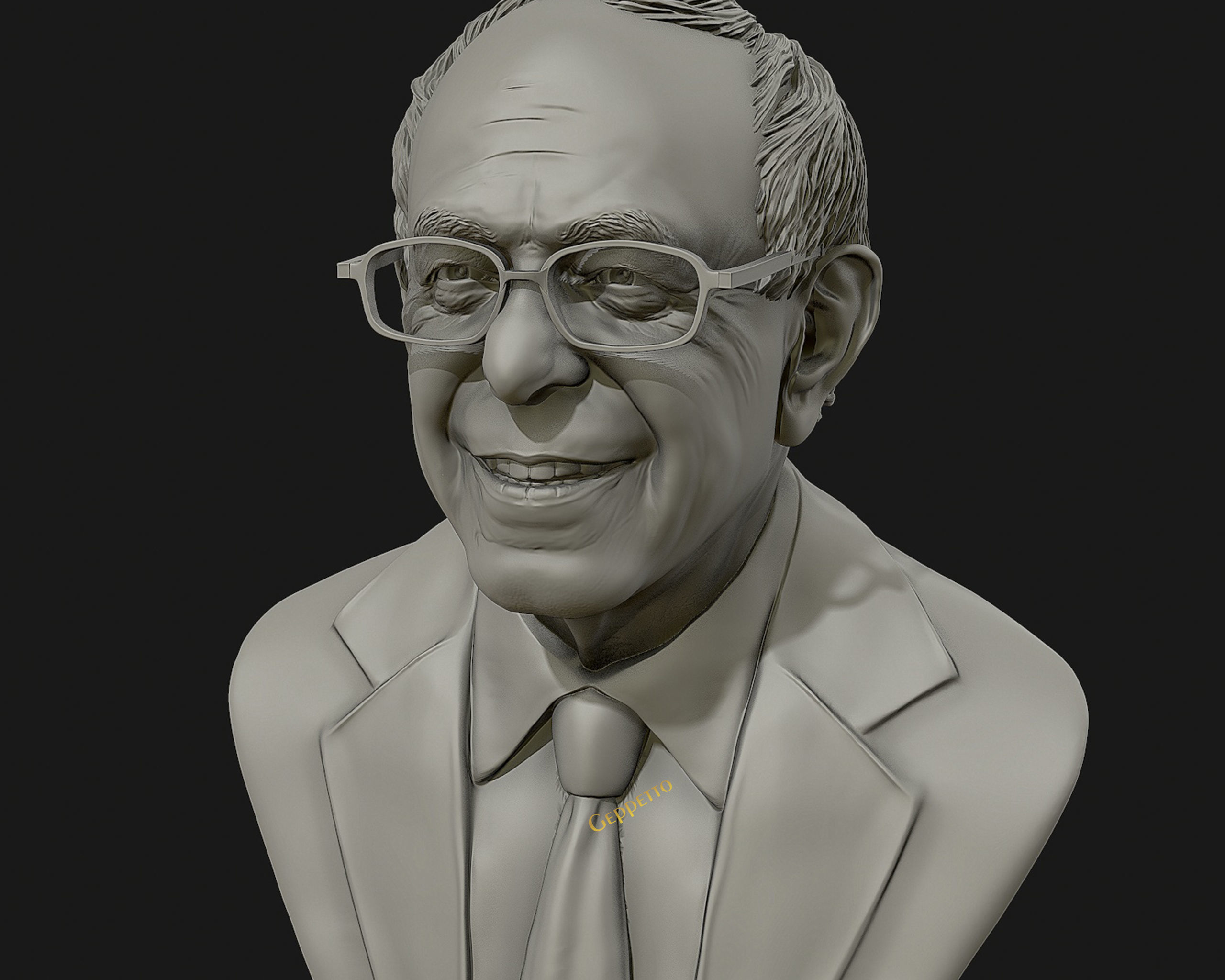 Bernie Sanders 3D sculpture Ready to 3D print 3D print model_2