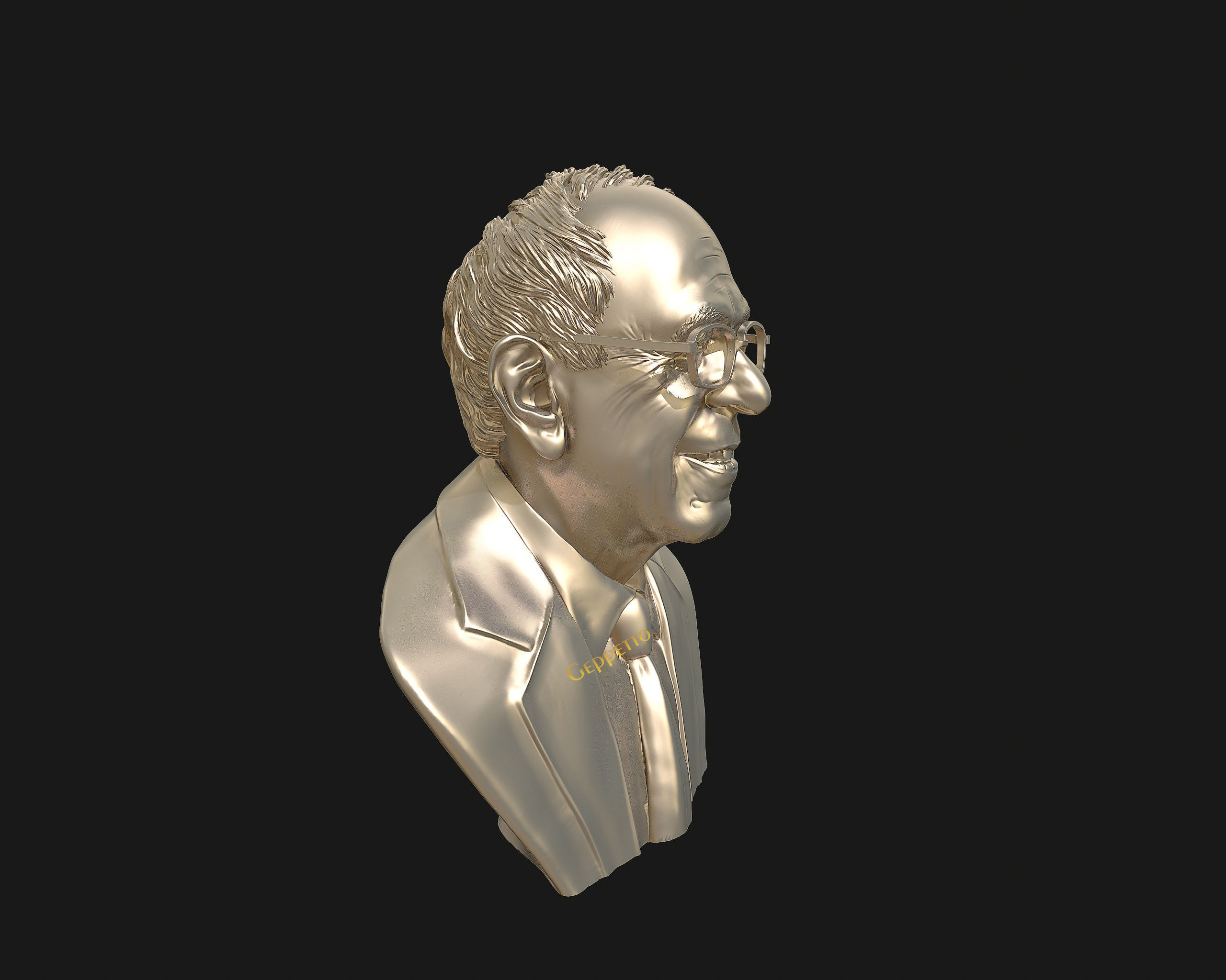 Bernie Sanders 3D sculpture Ready to 3D print 3D print model_24
