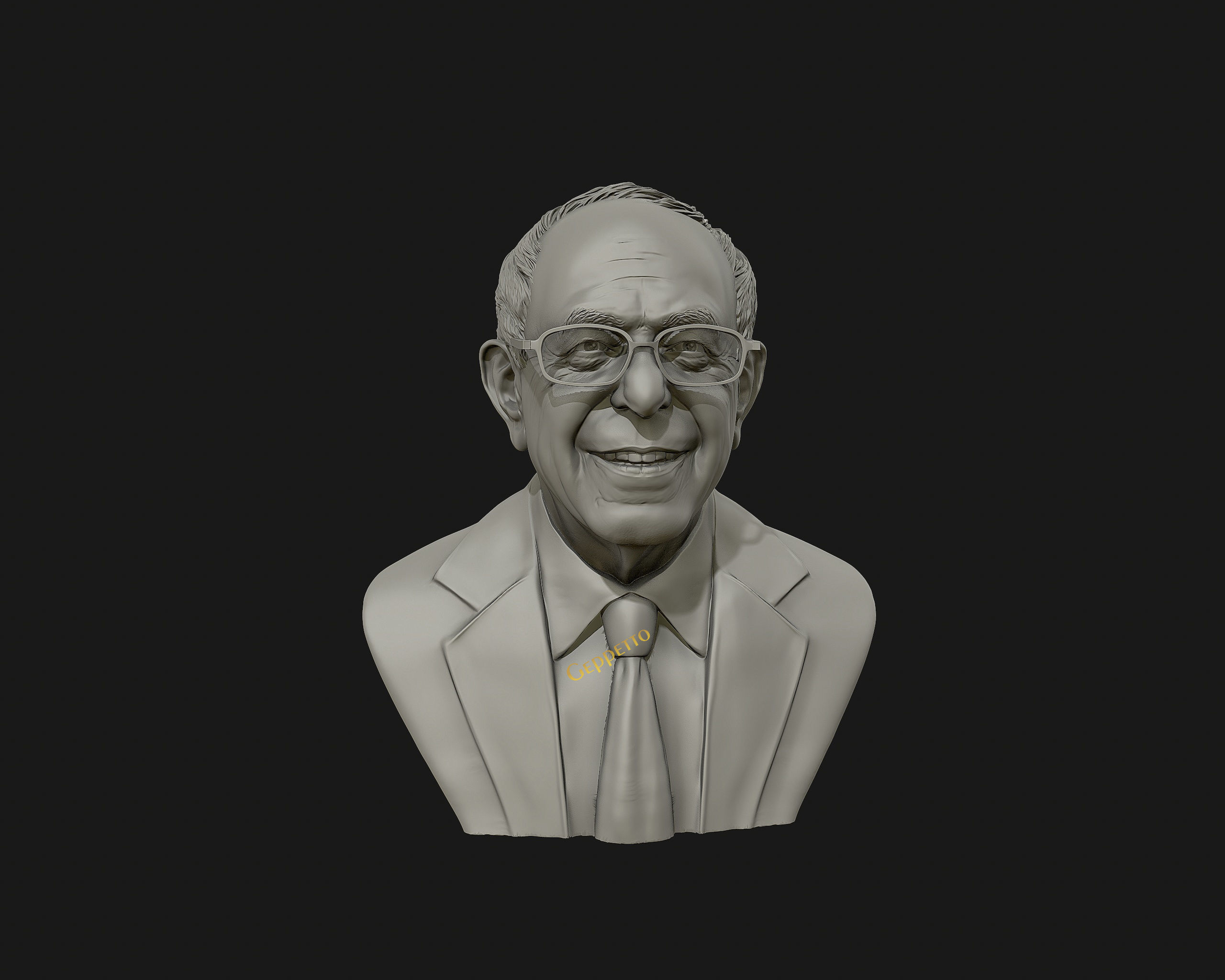 Bernie Sanders 3D sculpture Ready to 3D print 3D print model_15