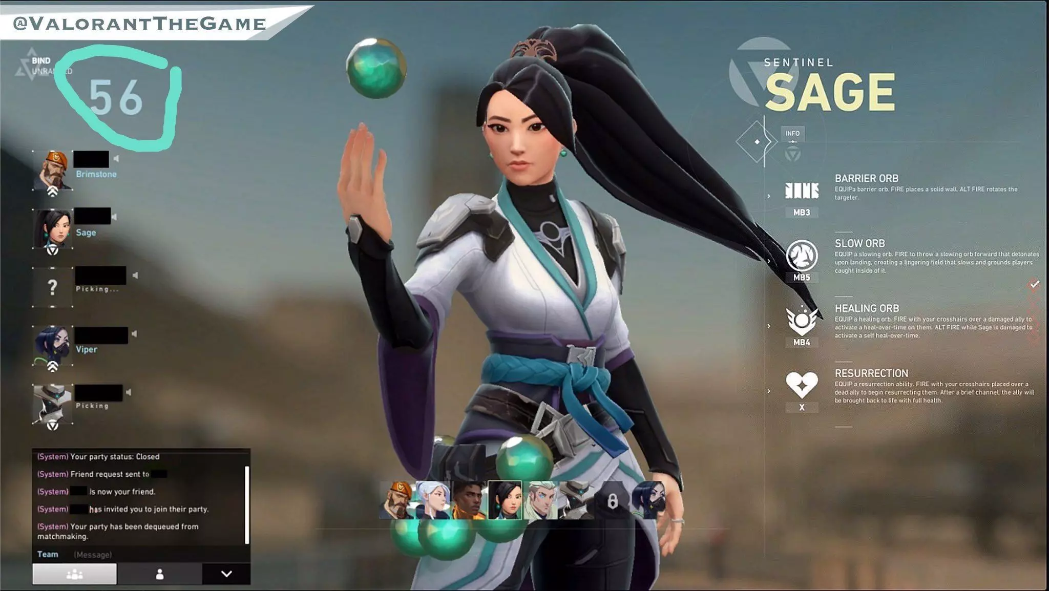 Valorant Sage Cosplay kit 3d model stl 3D print model