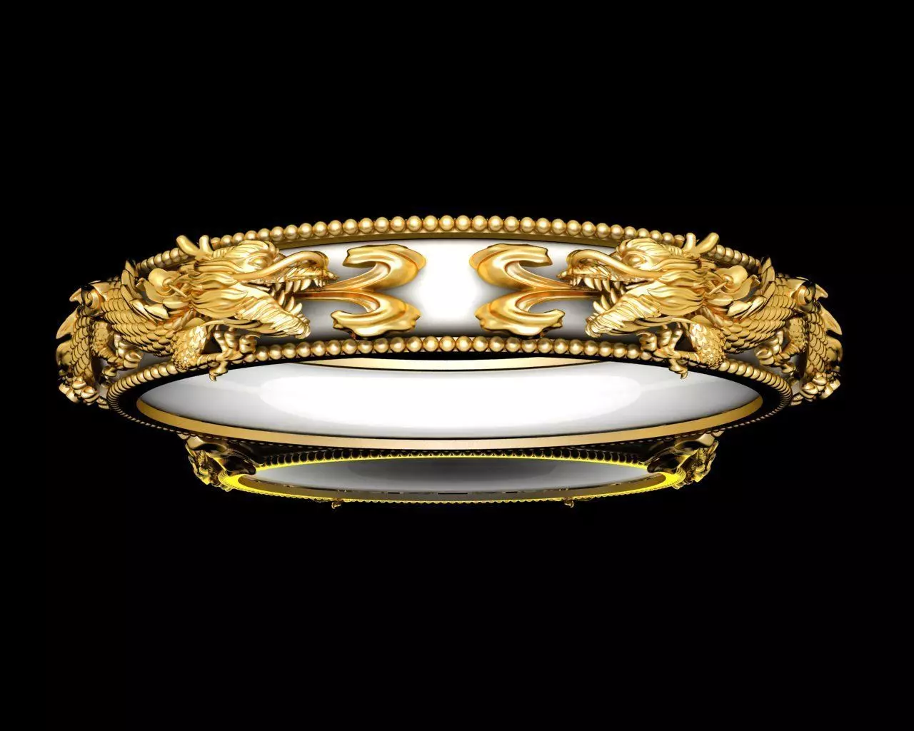 dragon bracelets 3D print model_0