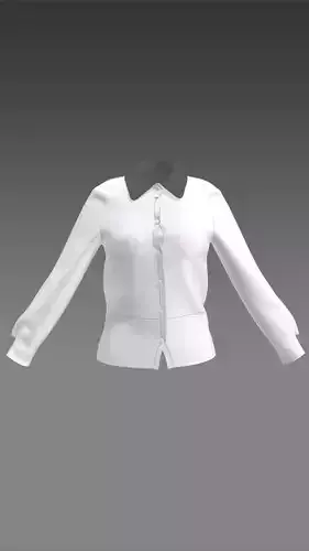 Lovely Blouse 3d clothes marvelousdesigner