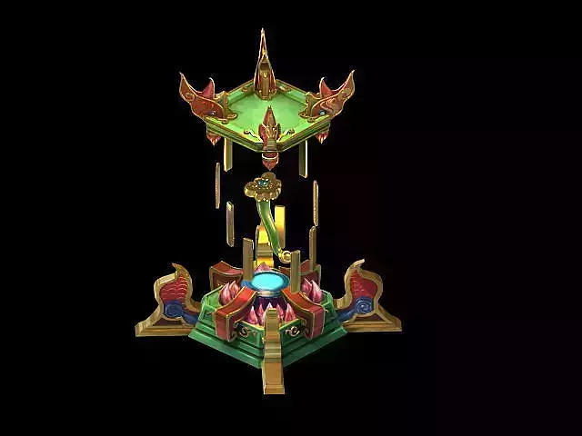 Game Models - Family Objects - Azure Po with 02