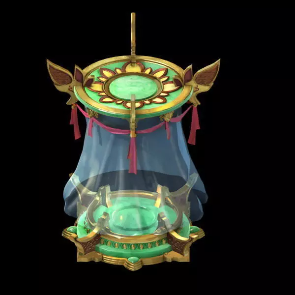 Game Models - Family Objects - Azure Po with 03 3D model_0