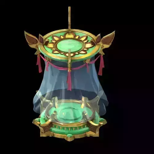 Game Models - Family Objects - Azure Po with 03