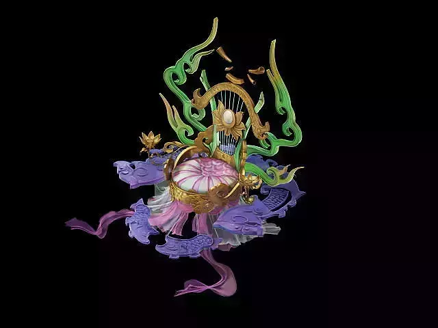 Game Model - Family Objects - Angel Seat Chair