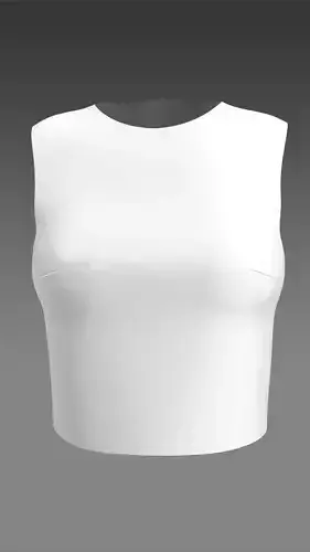 Super basic top clothes typeB Marvelous Designer
