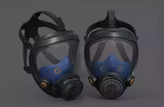 Gas mask helmet protection classic fantasy futuristic 