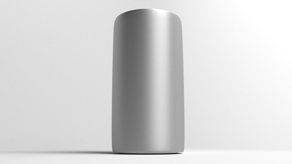 Battery D Cell 3D model_3