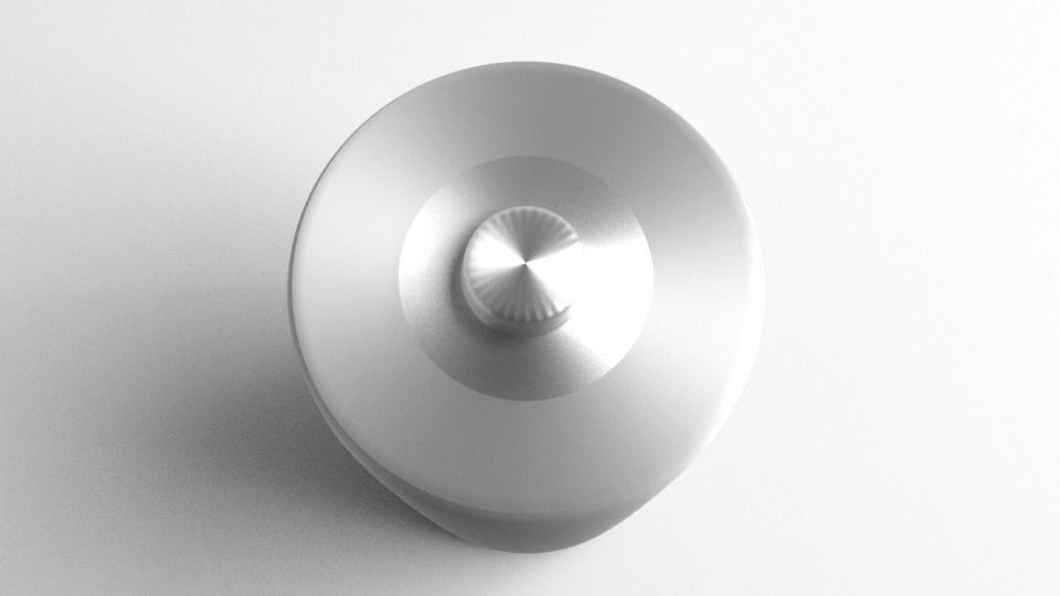 Battery D Cell 3D model_2