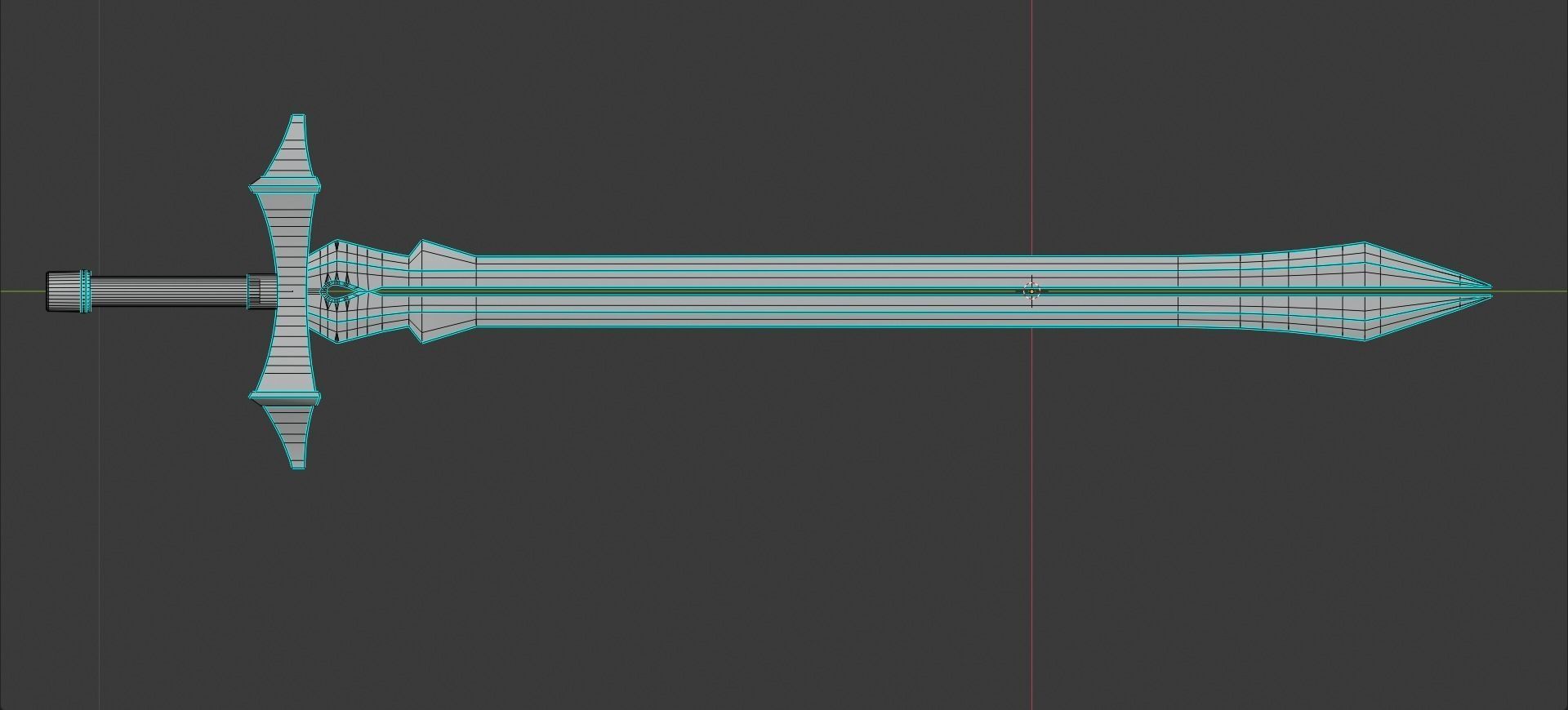 3D Game Asset - Sword Low-poly 3D model_7
