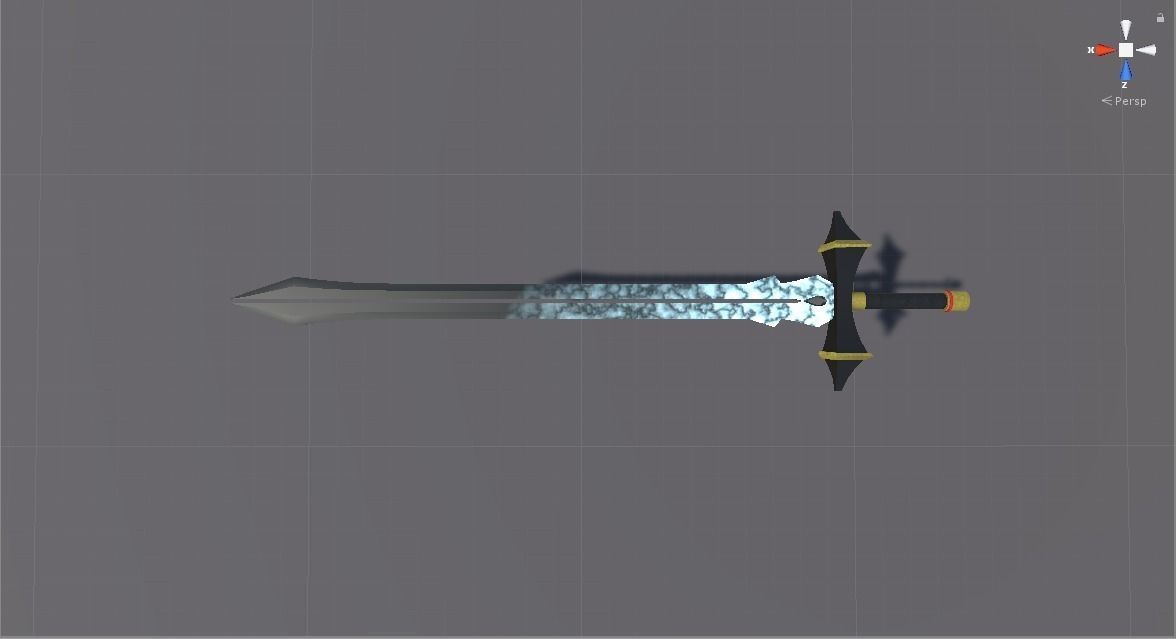 3D Game Asset - Sword Low-poly 3D model_4