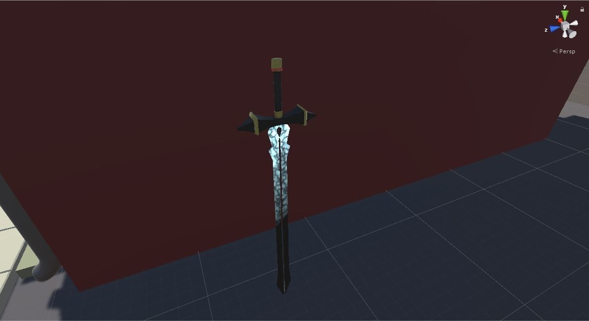 3D Game Asset - Sword Low-poly 3D model_3