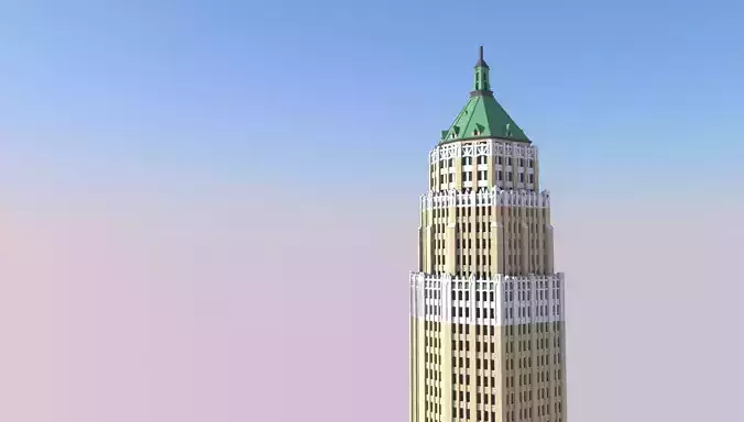 Tower Life Building 3D print model