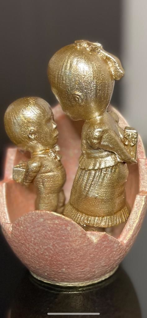 A boy with a girl in the egg 3D print model_10
