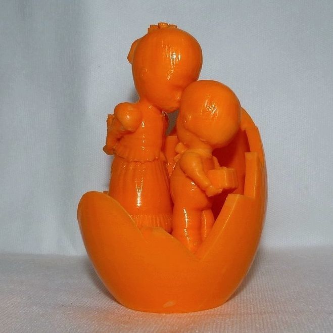 A boy with a girl in the egg 3D print model_12