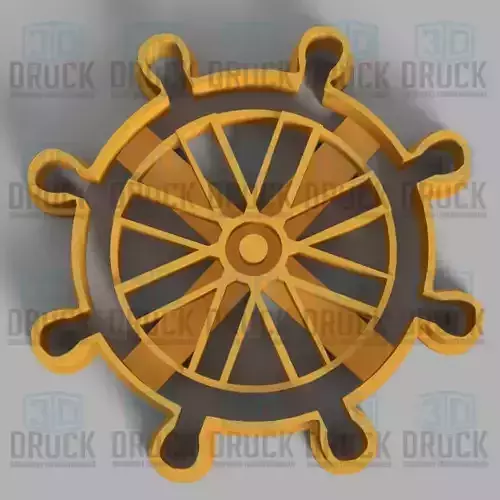 Rudder - Timon Cookie Cutter 3D print model