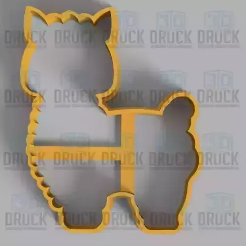 Alpaca - LLama Cookie Cutter