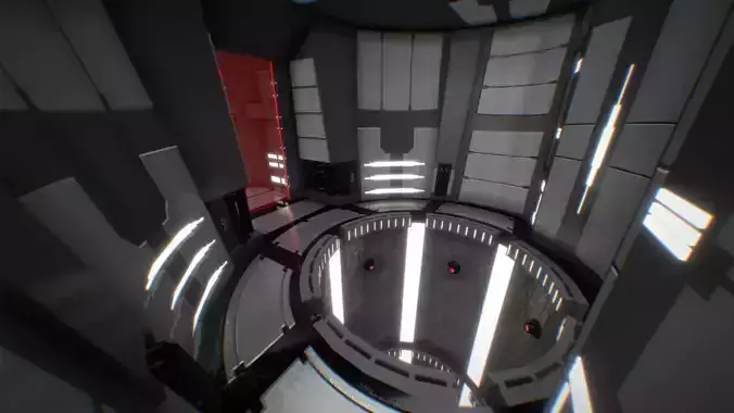 Star Wars - Naboo Plasma Refinery Complex Low-poly 3D model