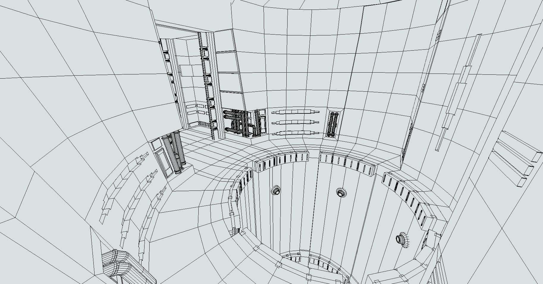 Star Wars - Naboo Plasma Refinery Complex Low-poly 3D model_4