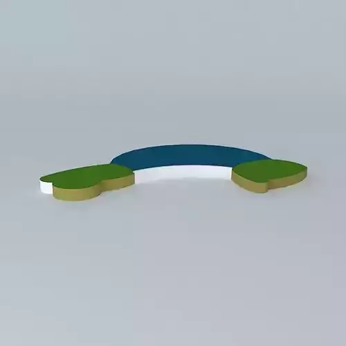 Sea Electrical Dam Concept by Rodrigo Sandoval Free 3D model