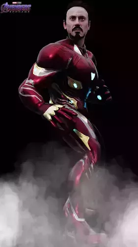 Ironman Endgame FBX