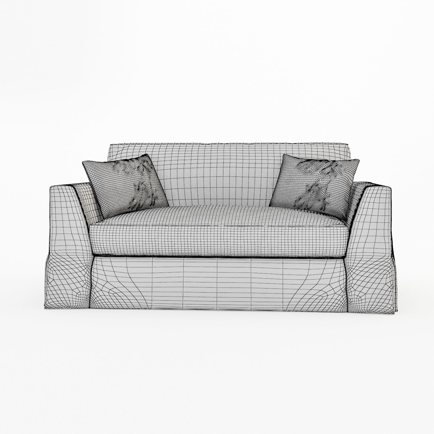 Soft Sofa 3D model_4