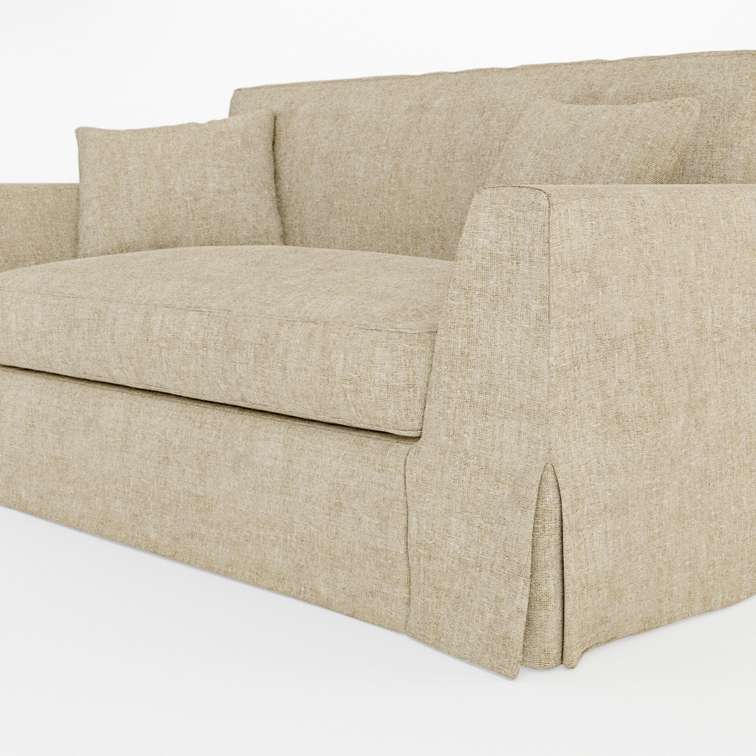 Soft Sofa 3D model_2