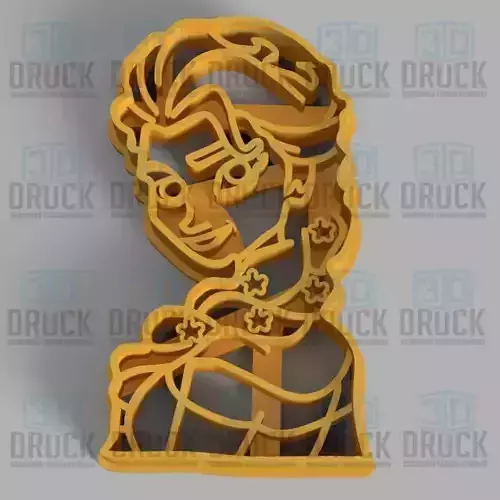 Elsa Frozen Cookie Cutter