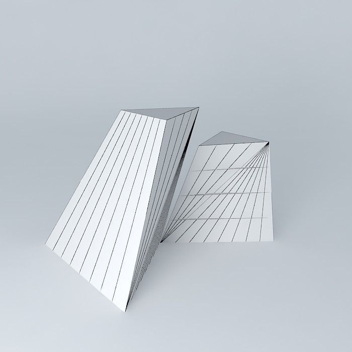 Oficinas Trodsad Free 3D model_4