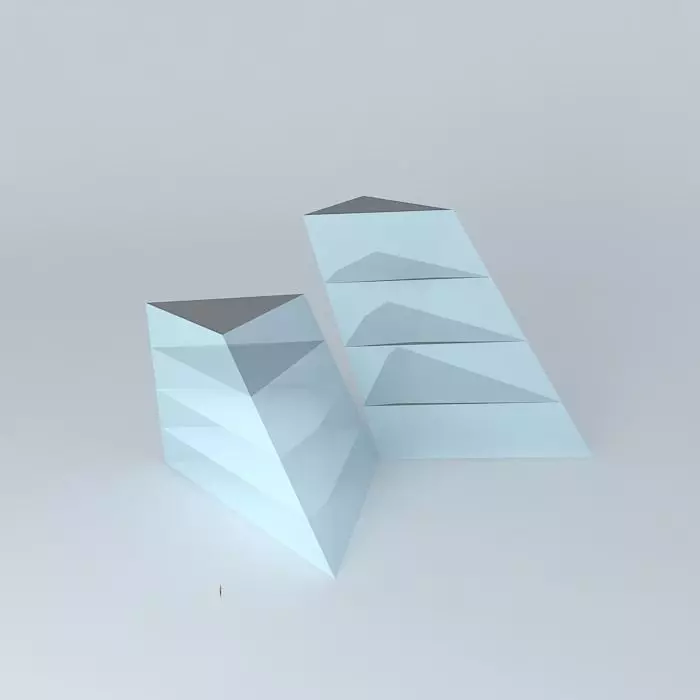 Oficinas Trodsad Free 3D model_0