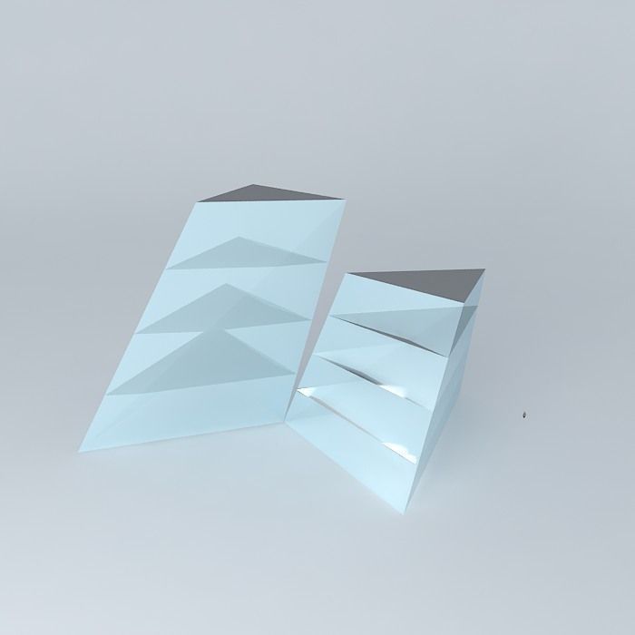 Oficinas Trodsad Free 3D model_1