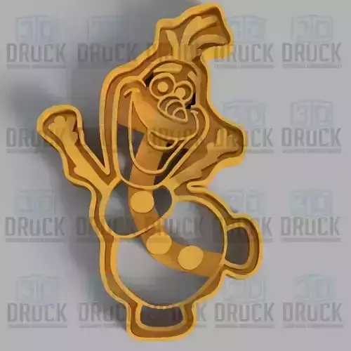 Olaf Frozen Cookie Cutter
