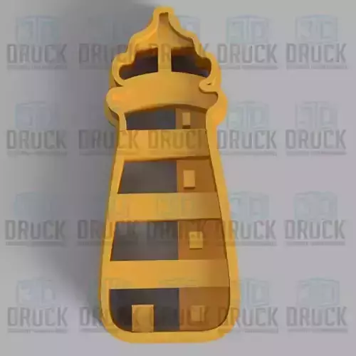  Lighthouse - Faro Cookie Cutter