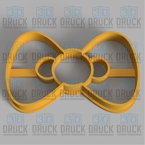 Bow  Cookie Cutter 3D print model