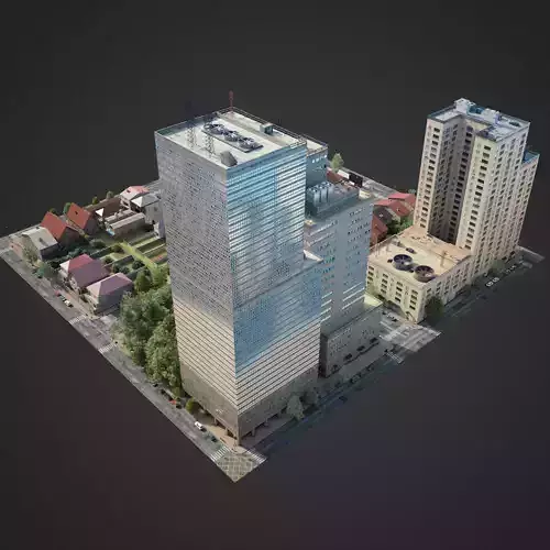 City District C6-R10 3D model